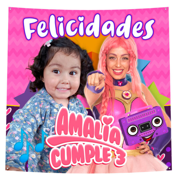 Pendón Personalizado PVC 1x1mts