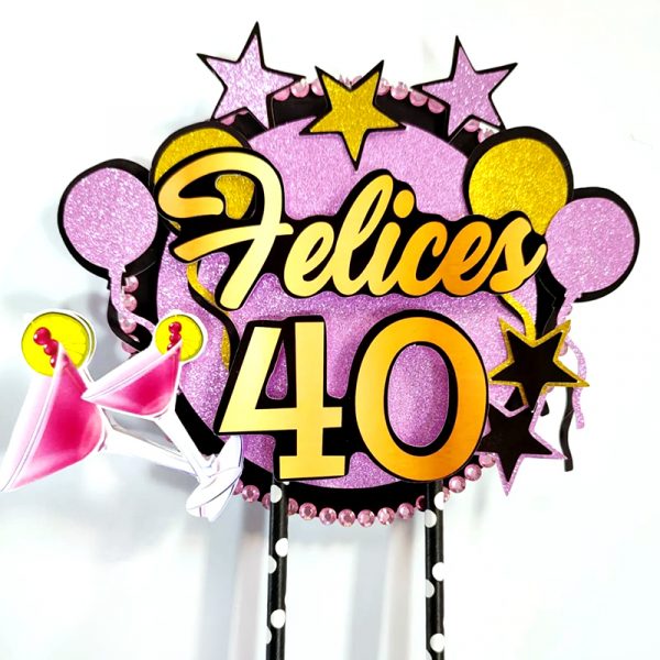 Topper para Torta - Imagen 11