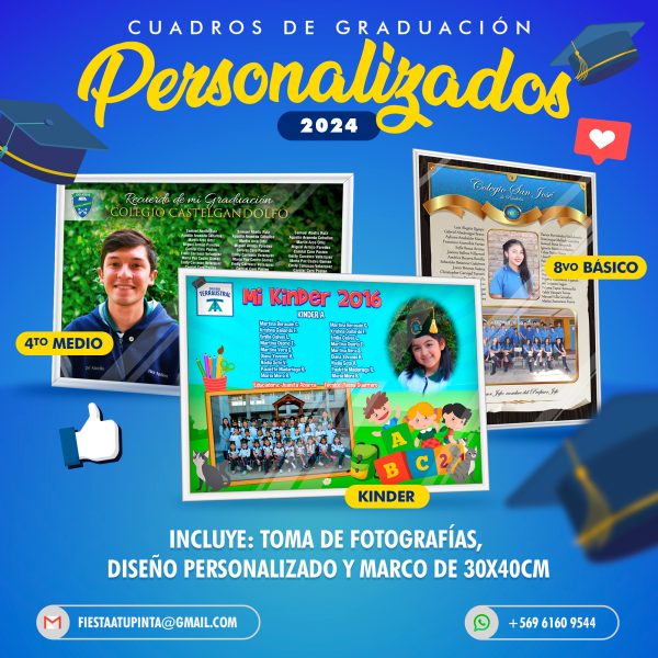 Cuadros de Graduación Personalizados