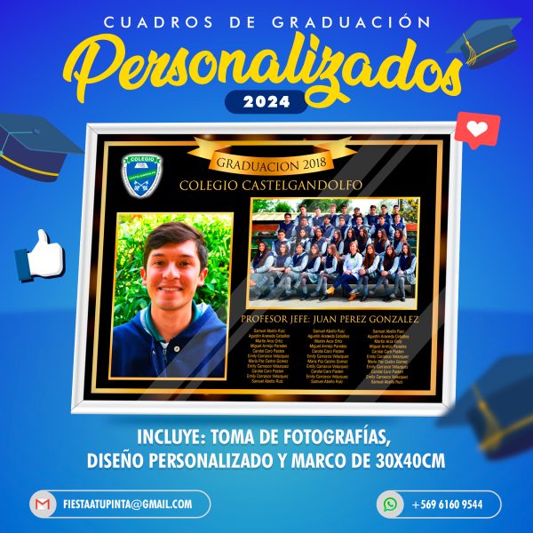 Cuadros de Graduación Personalizados - Imagen 5