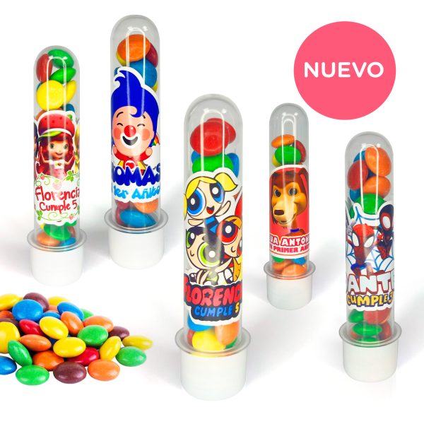 Tubitos Colores 10 Unds.